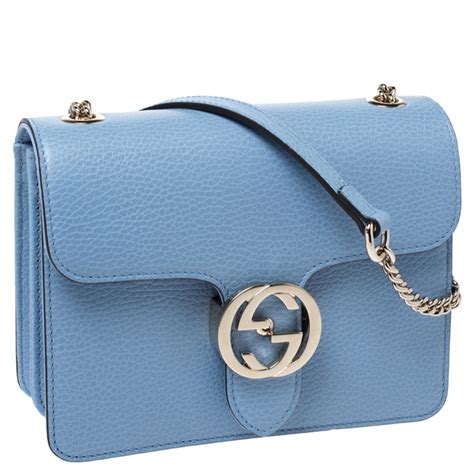 light blue Gucci handbag